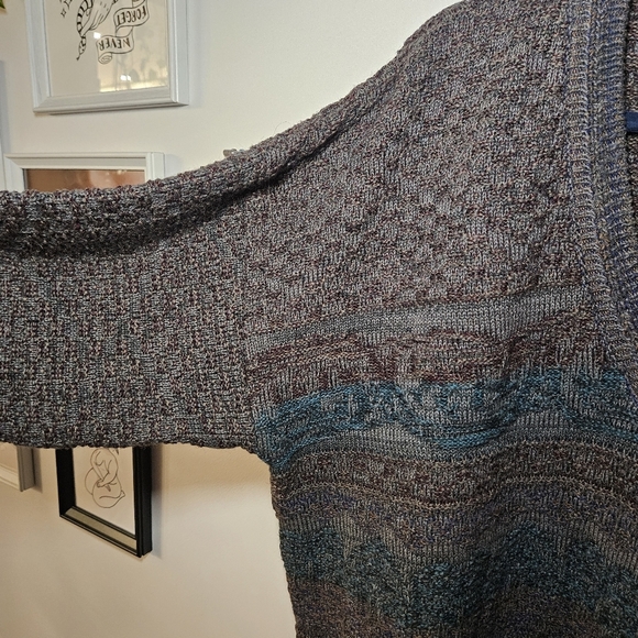 Vintage 90's Tosani Knit V-Neck Sweater - Picture 3 of 6